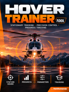 affiche hover trainer tool au crépuscule