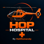 hélicoptère de secours hop hospital